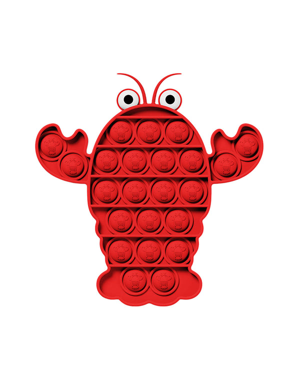 Pop It Red Shrimp Fidget Toy